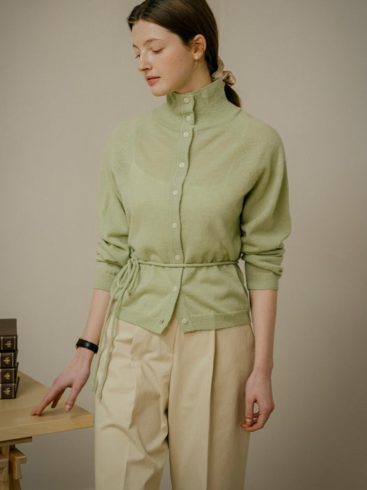 [TILLIDIE] Elevate 2way wool blended knit_Mint