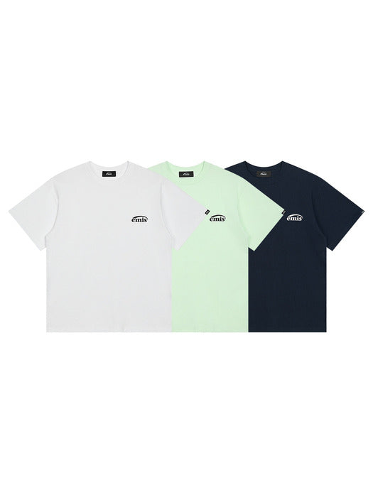 Emis 3Pack T-Shirt Set C (Wh/Mn/Na)