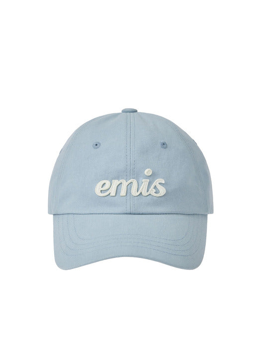 Emis Applique Ball Cap-Light Blue