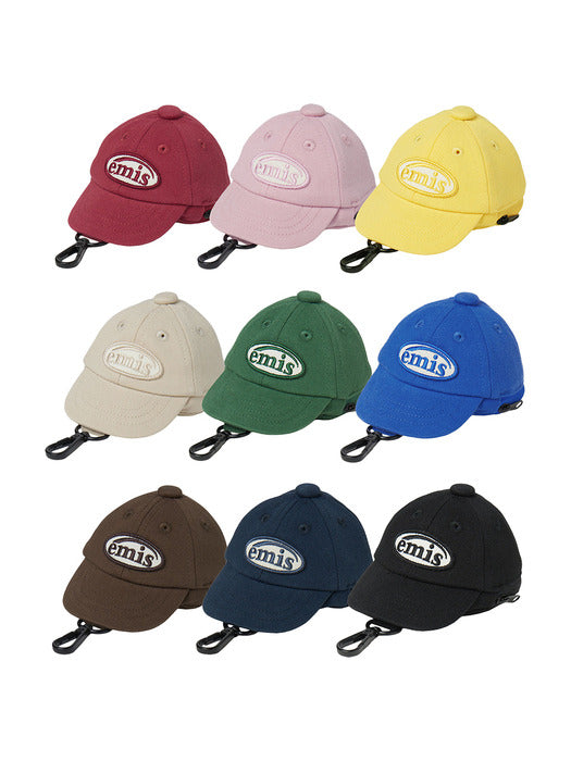 [emis] BALL CAP POUCH KEYRING