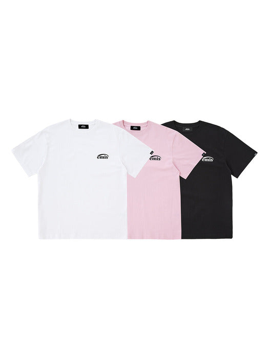 [emis] 3PACK T-SHIRT SET B (WH/BK/LP)