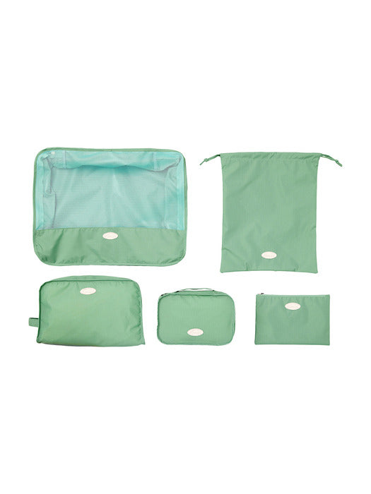 [emis] TRAVEL POUCH SET-MINT