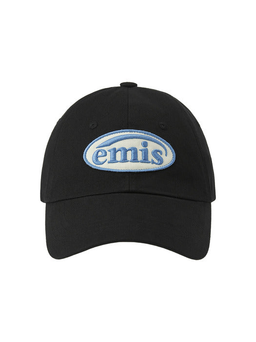 Emis Foot Print Wappen Ball Cap-Black