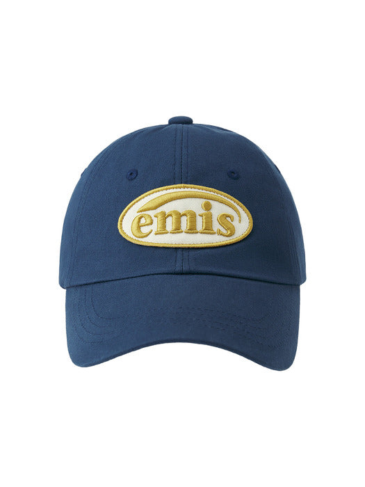 [emis] FOOT PRINT WAPPEN BALL CAP-NAVY