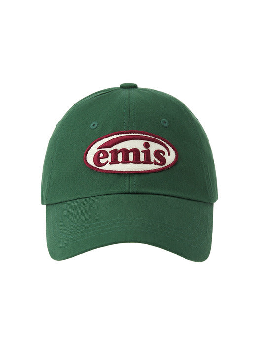 [emis] FOOT PRINT WAPPEN BALL CAP-GREEN