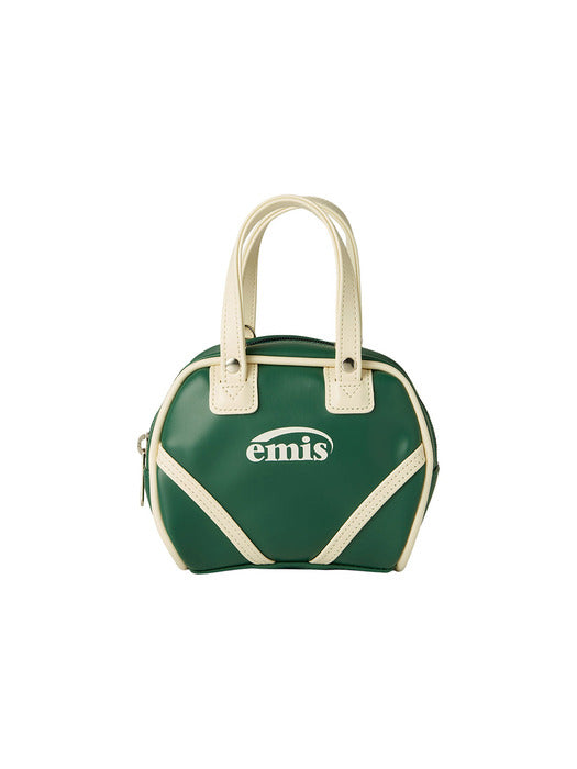 [emis] VINTAGE MINI TOTE BAG-DEEP GREEN