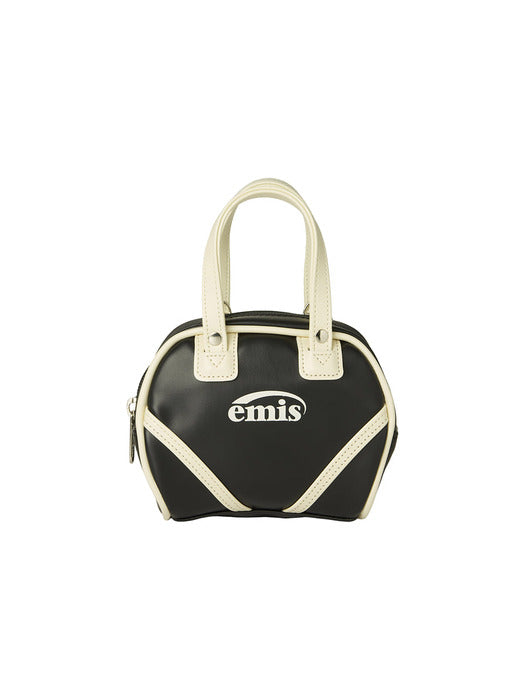 [emis] VINTAGE MINI TOTE BAG-BLACK