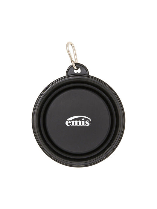 [emis] FOLDING BOWL-BLACK
