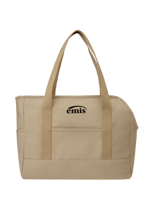 [emis] CANVAS CARRY BAG-BEIGE