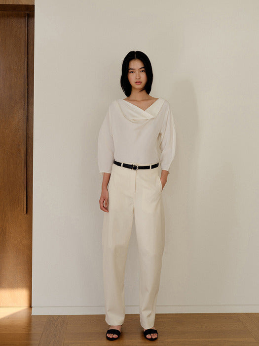 Kindersalmon Seneca Barrel Pants Bone