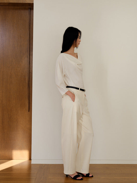 Kindersalmon Seneca Barrel Pants Bone