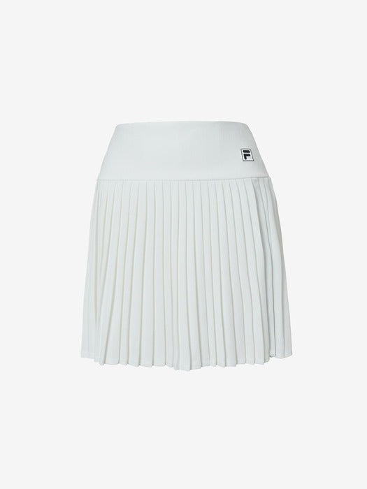 High-Rise Tennis Pleated Skirt_FS2SKH2351F_OWH