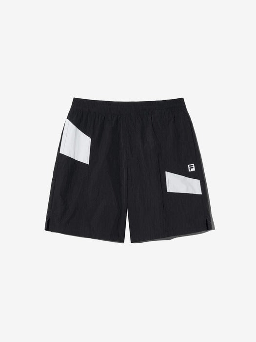 Flag Woven Shorts_FS2TRH2131X_BLK