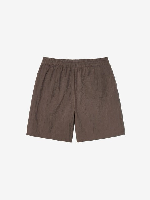 Flag Woven Shorts_FS2TRH2131X_BRN