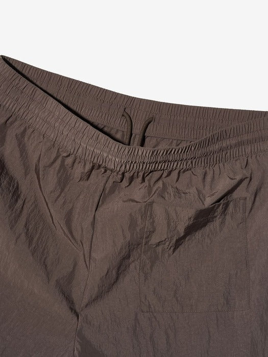 Flag Woven Shorts_FS2TRH2131X_BRN