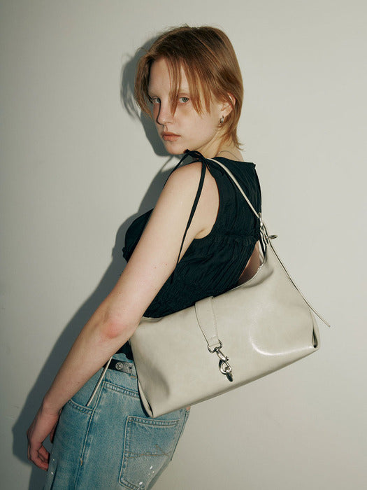 [raive] Hailey Small Shoulder in L/Grey UA5SB075-11