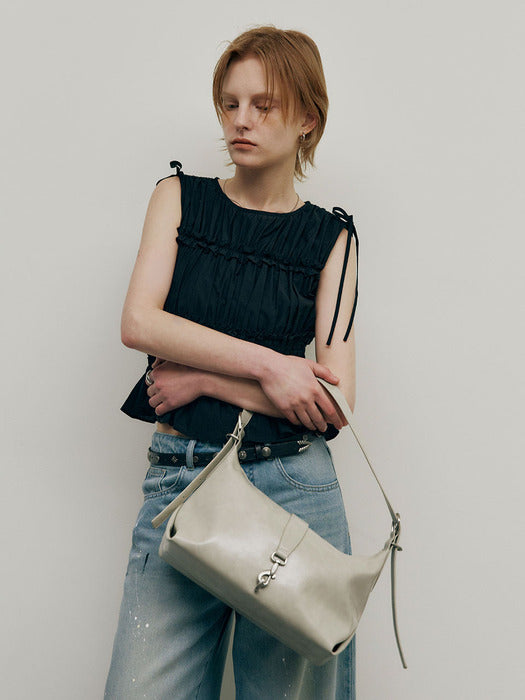 [raive] Hailey Small Shoulder in L/Grey UA5SB075-11