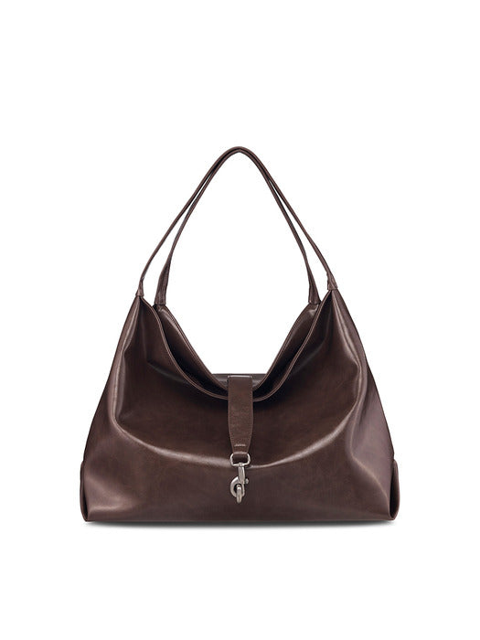 [raive] Hailey Large Shoulder in Brown UA5SB076-93