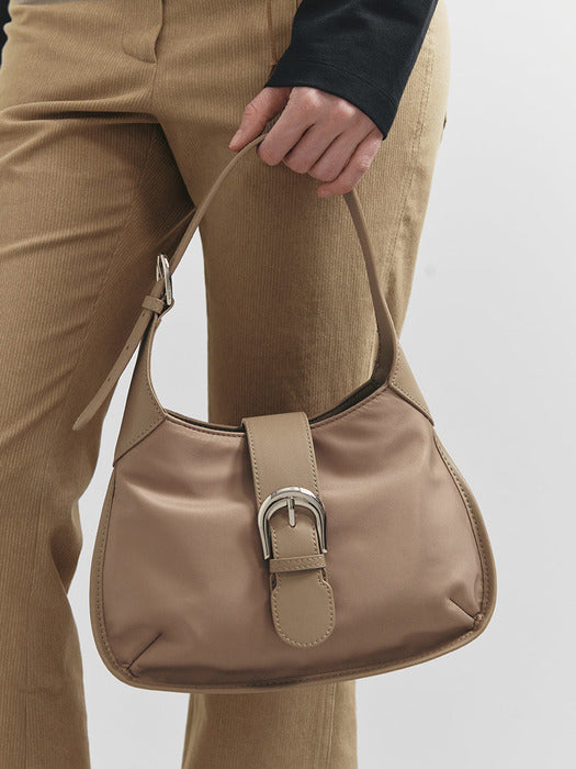 [raive] Leah Nylon Tote in Wood Beige UF5SB074-L1