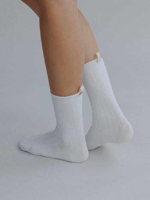 Mango Maniplease Kai Ribbed Socks