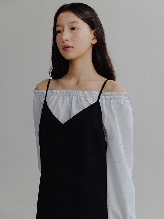 [Mango Maniplease] Fay Bustier One PIECE_BLACK
