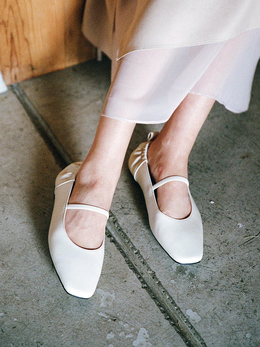Mango Maniplease Colet Banding Flat Shoes