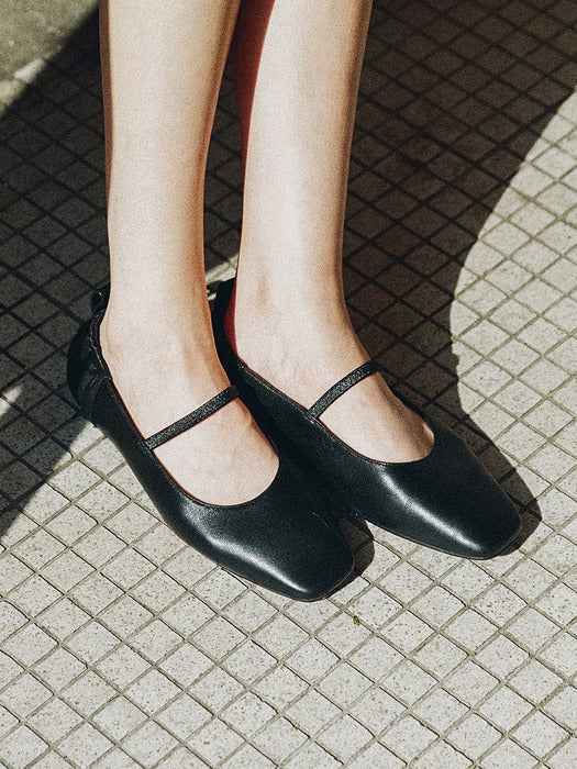 [Mango Maniplease] Colet Banding Flat SHOES_2COLORS