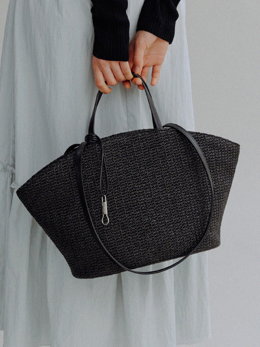 Mango Maniplease Tosso Bag Black