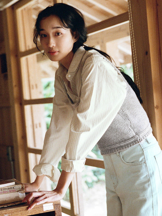 Mango Maniplease Oli Stripe Shirt
