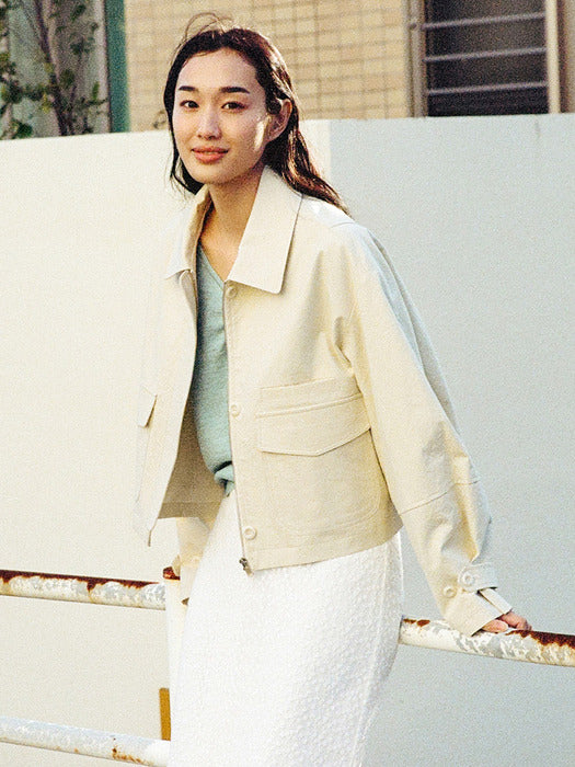 Wconcept_Mango_Maniplease Mango Maniplease Breeze Short Jumper - Butter