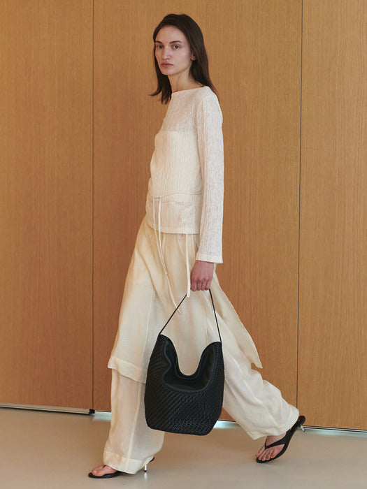 Loeuvre Crease Jersey Top