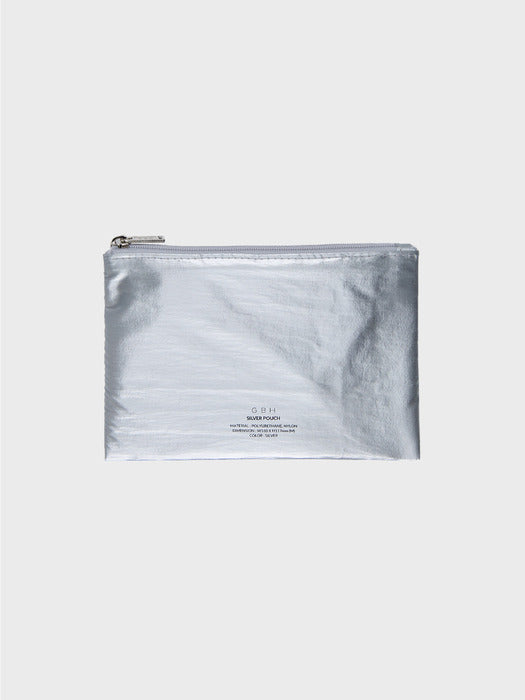 Wconcept_Gbh_Home Silver Pouch (2Sizes) Pouch