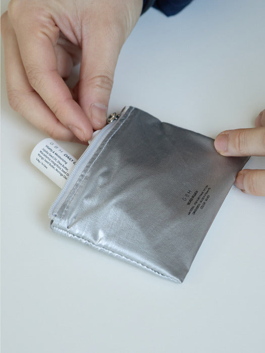 Wconcept_Gbh_Home Silver Pouch (2Sizes) Pouch