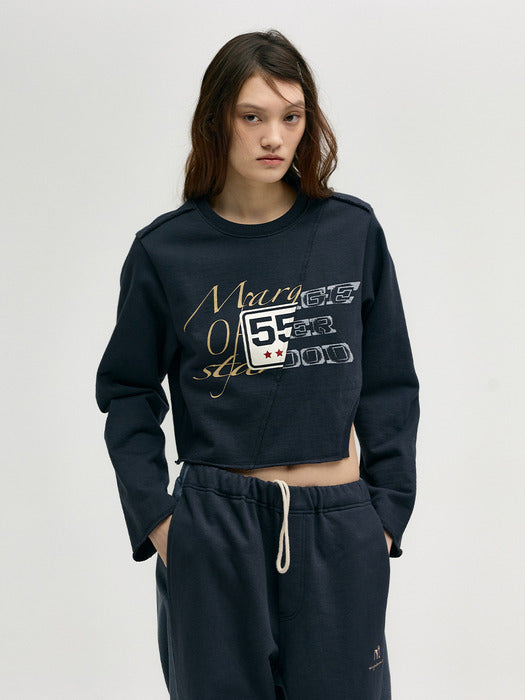 Margesherwood RE Work Sweatshirt navy