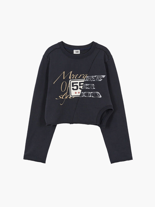 Margesherwood RE Work Sweatshirt navy
