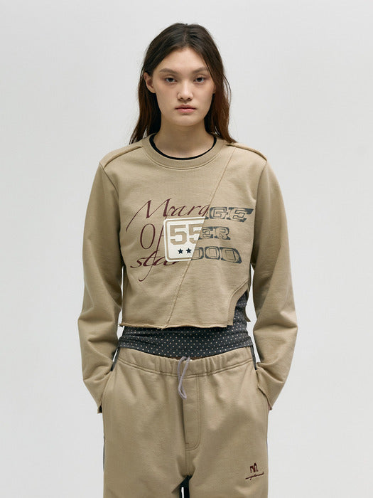 Margesherwood RE Work Sweatshirt beige