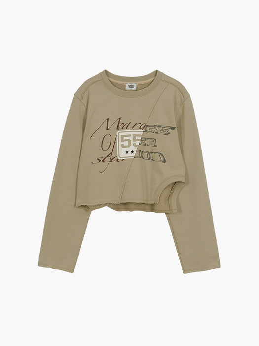 Margesherwood RE Work Sweatshirt beige