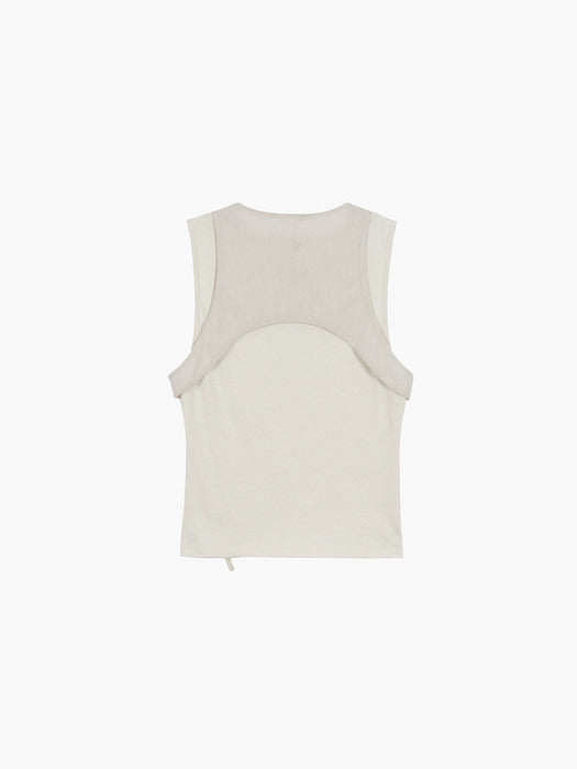 MESH LAYERED TANK TOP_light beige