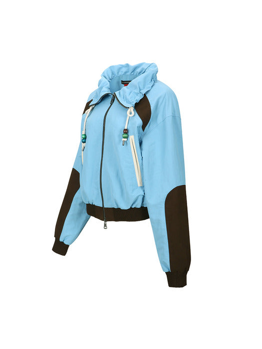 [andersson bell] SADIE COLOR BLOCK BOMBER JACKET awa685w(SKY BLUE)