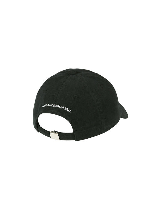 [andersson bell] UNISEX DOUBLE PATCH CAP aaa441u(BLACK)