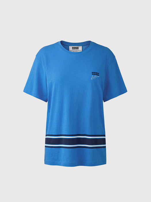 Eenk Lettering T-shirt - Blue
