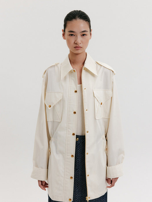 Eenk Waist String Jumper - Ivory