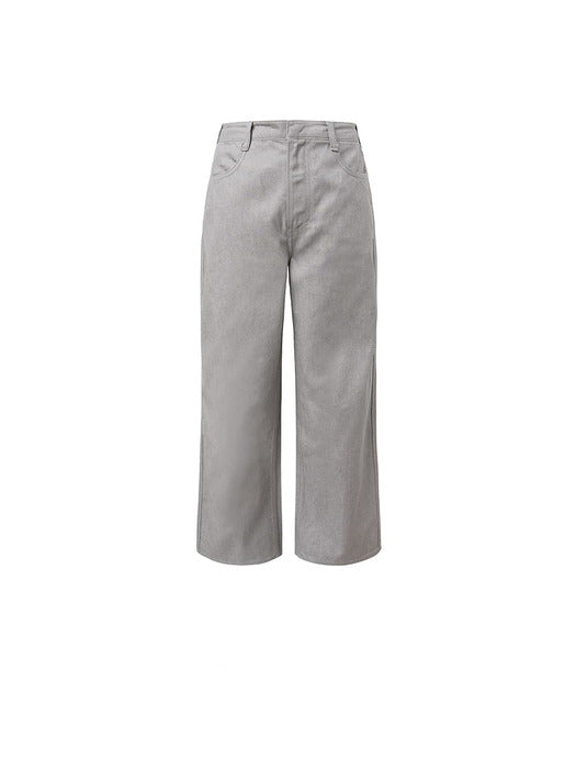 [amomento] INDIGO DENIM_LIGHT GREY