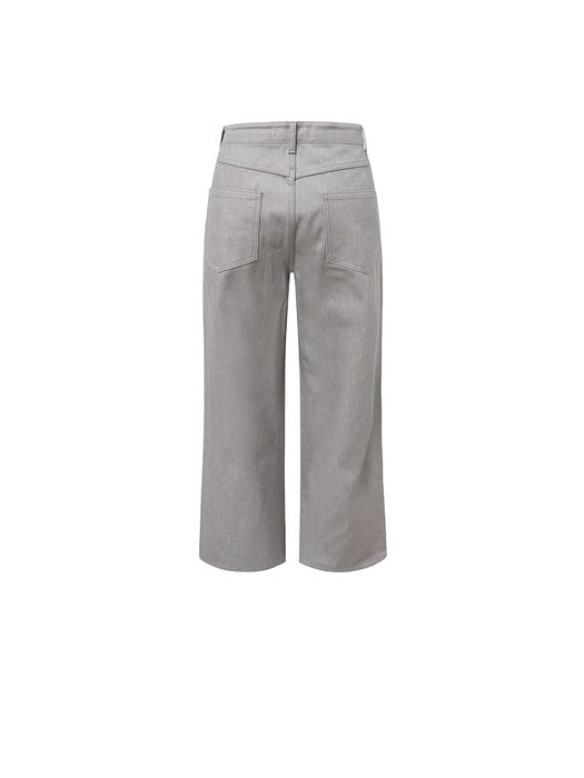 [amomento] Indigo DENIM_LIGHT Grey