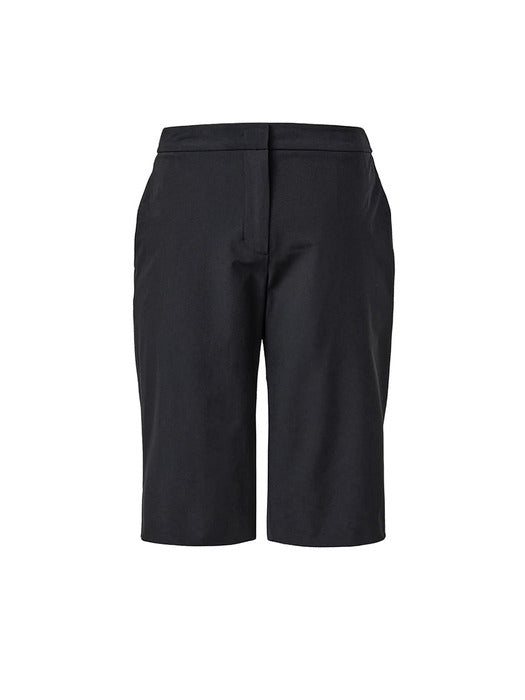 [amomento] BERMUDA PANTS_BLACK