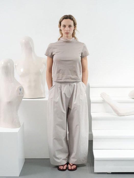 [amomento] BASIC T-SHIRTS_GREY