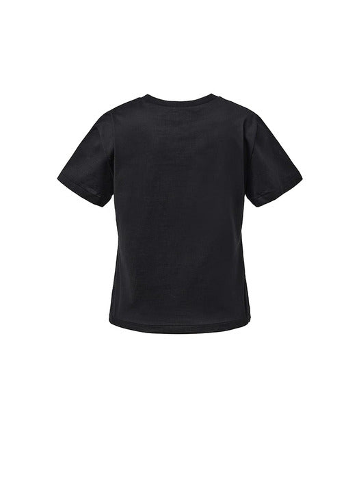[amomento] BASIC T-SHIRTS_BLACK