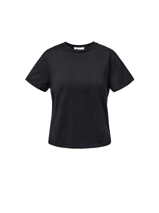 [amomento] BASIC T-SHIRTS_BLACK