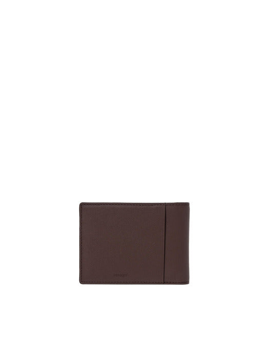 [vunque] Perfect Slim Half Wallet (퍼펙 슬림 반지갑) Dark Brown