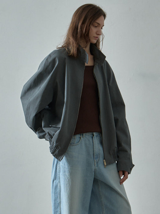 Facade Pattern Overfit Cotton Bluejong charcoal